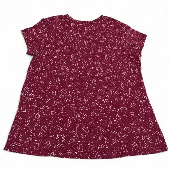 Marine Layer Red Zodiac Tee size Medium - Picture 6 of 7
